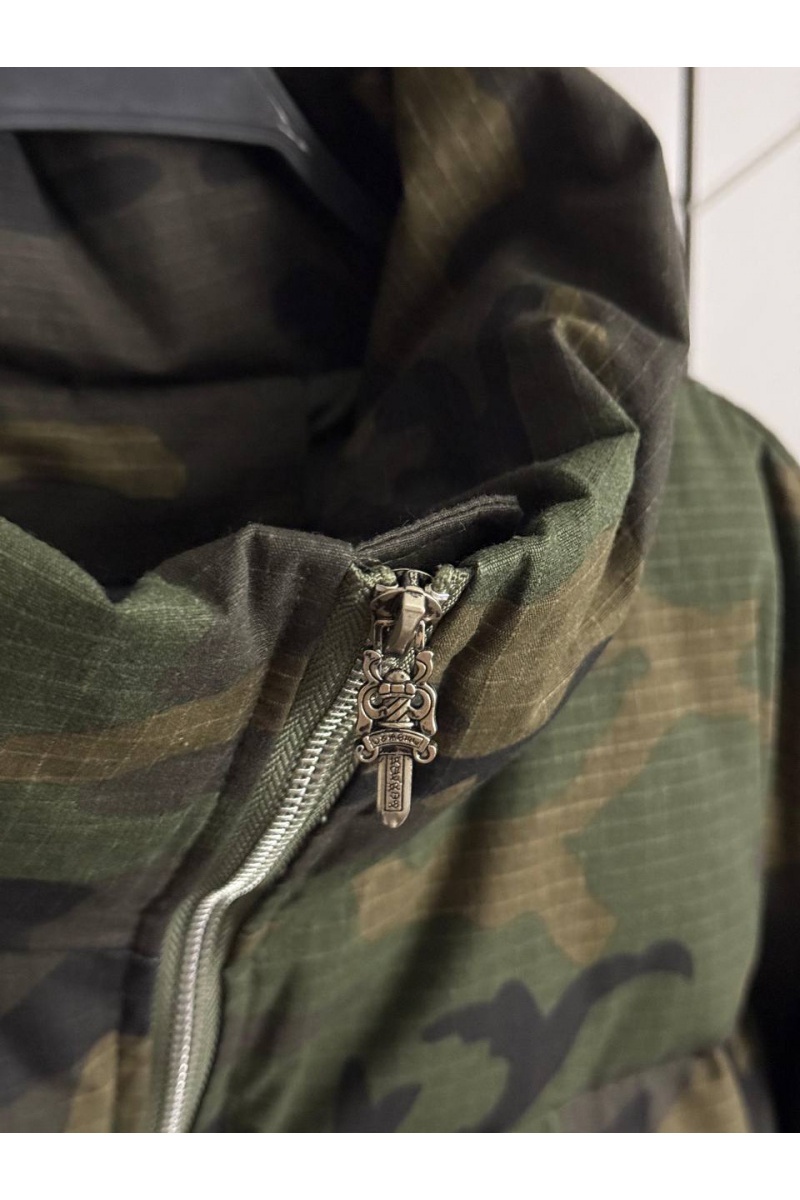 Chrome Hearts Женская пуховая куртка Military