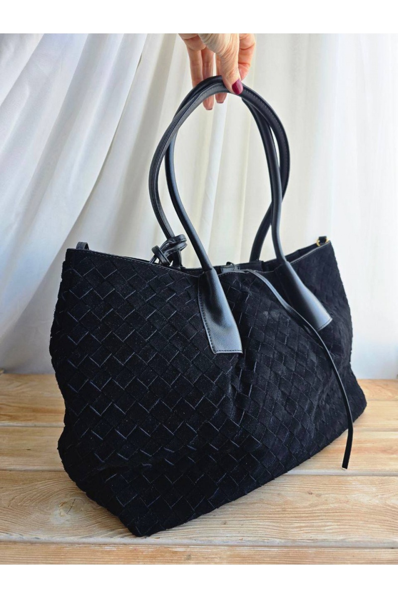 BV Замшевая сумка intrecciato 42x26