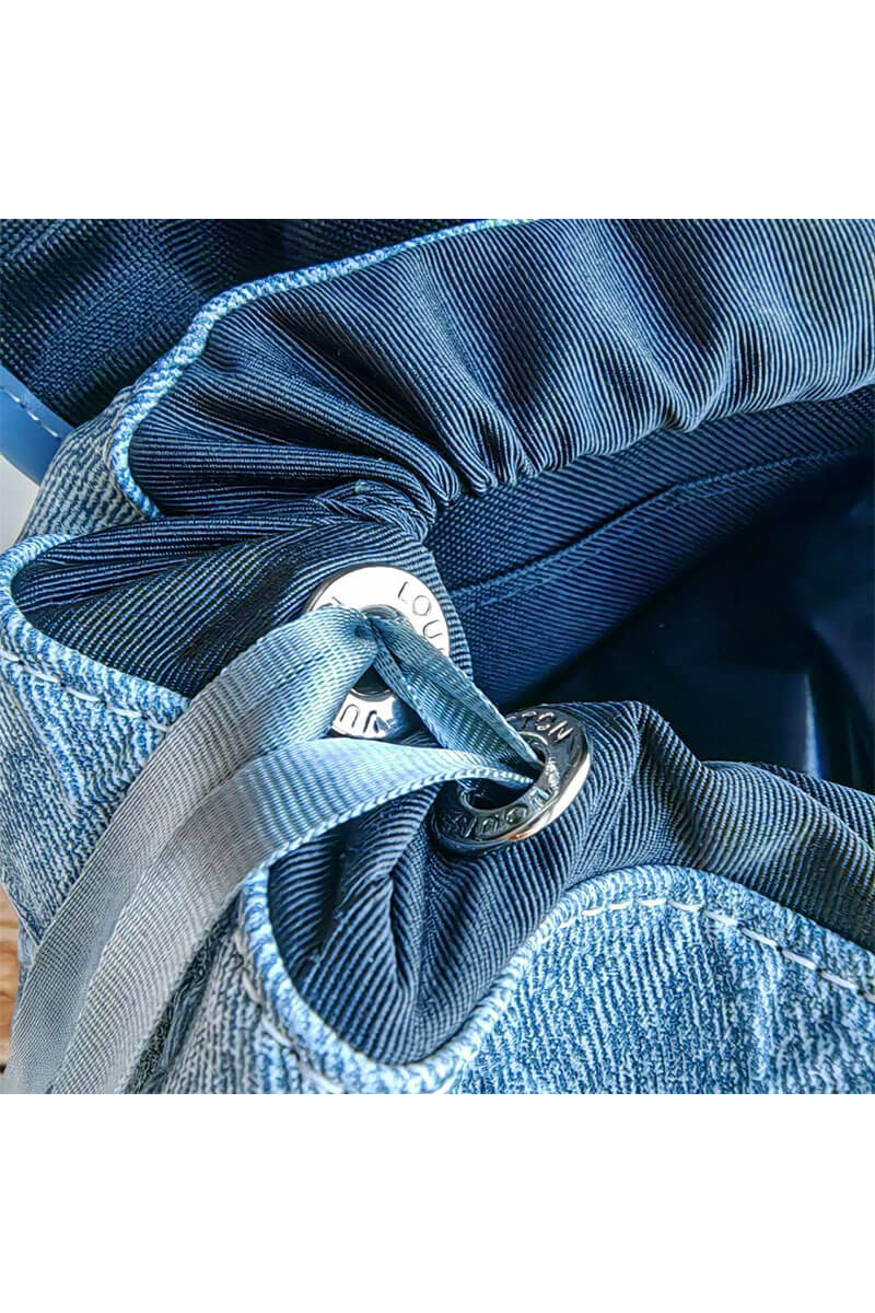 Lоuis Vuittоn Рюкзак Montsouris Monogram Washed 46x36 - Blue