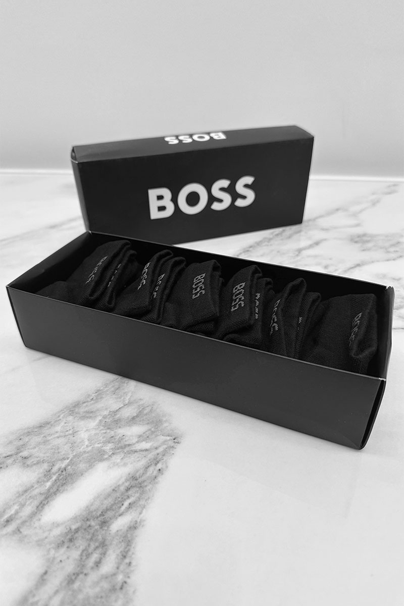 Hugо Воss Комплект чёрных носков 