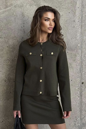 Женский костюм двойка premium - Khaki