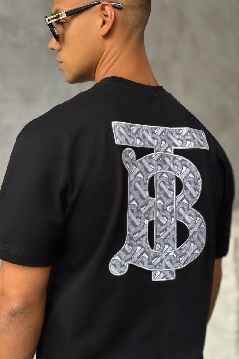 Burberry Мужская футболка TB - Black