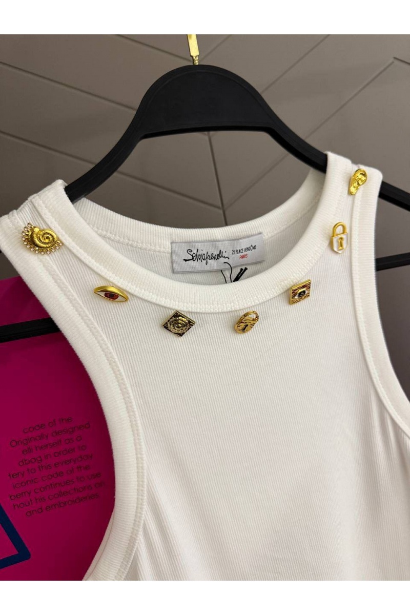 Schiaparelli Женская майка premium - White