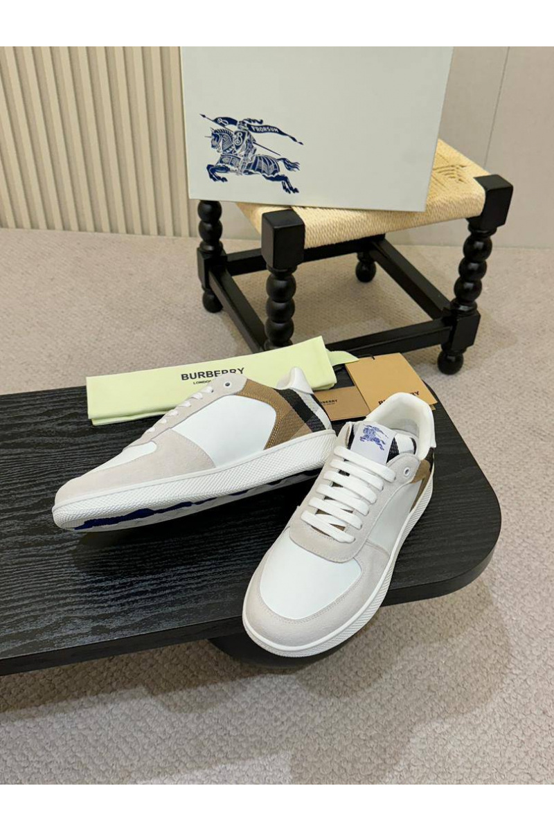 Burberry Мужские кроссовки Terrace - White