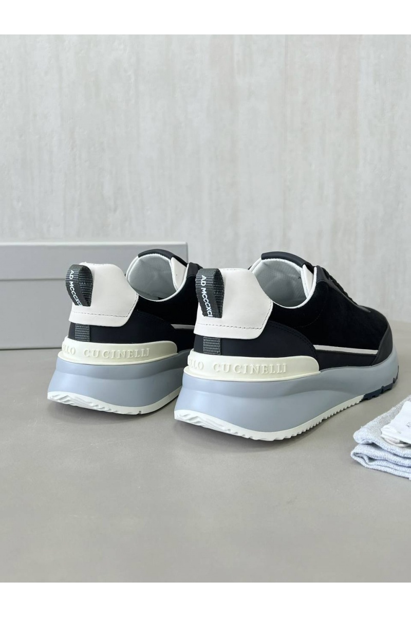 Brunеllо Сuсinеlli Замшевые кроссовки Premium - Black