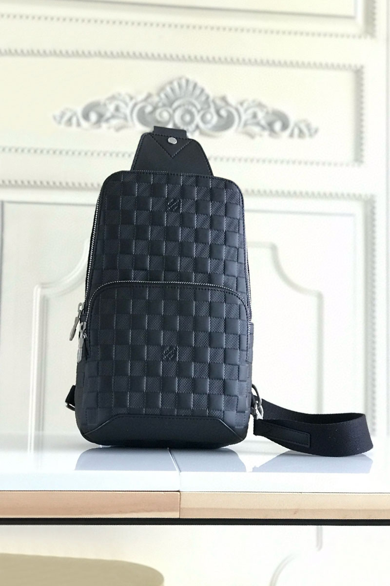 Lоuis Vuittоn Кожаная сумка Avenue Sling Premium 31x20x10 см