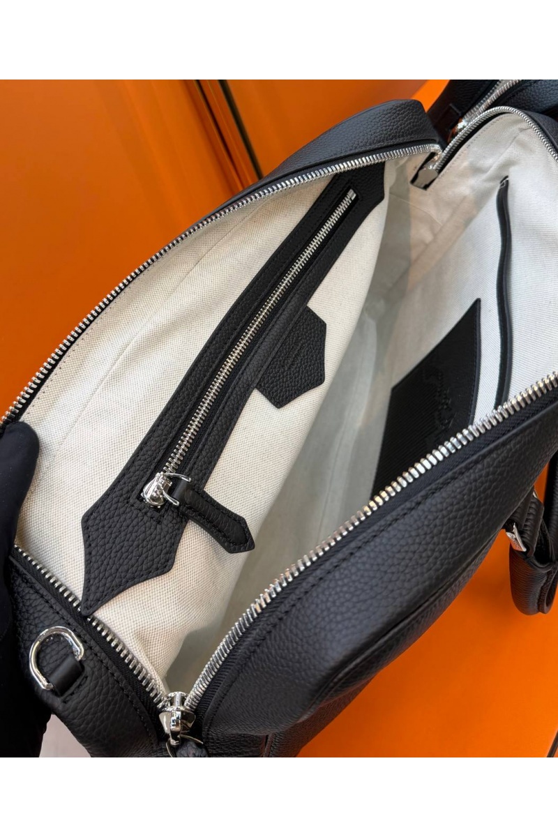 Montblanc Кожаная сумка Meisterstuck premium 37.5x27x8 см