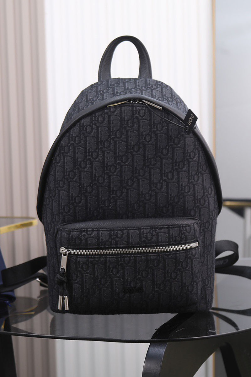 Dior Текстильный рюкзак ObliquePremium 37x26x15 см