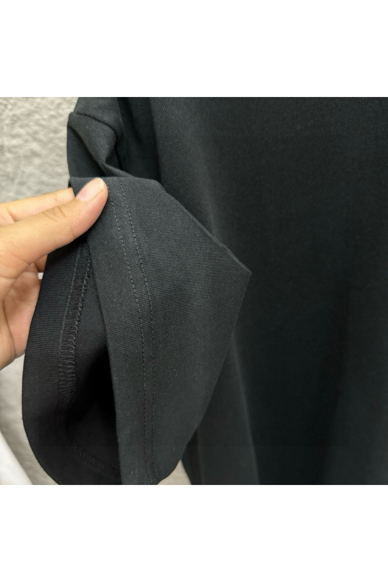 Y-3 Yohji Yamamoto Чёрная футболка Premium