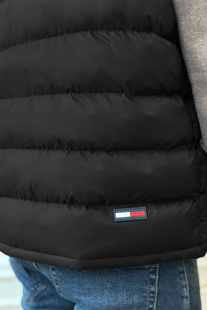 Tommy Hilfiger Чёрный жилет embroidered-logo 