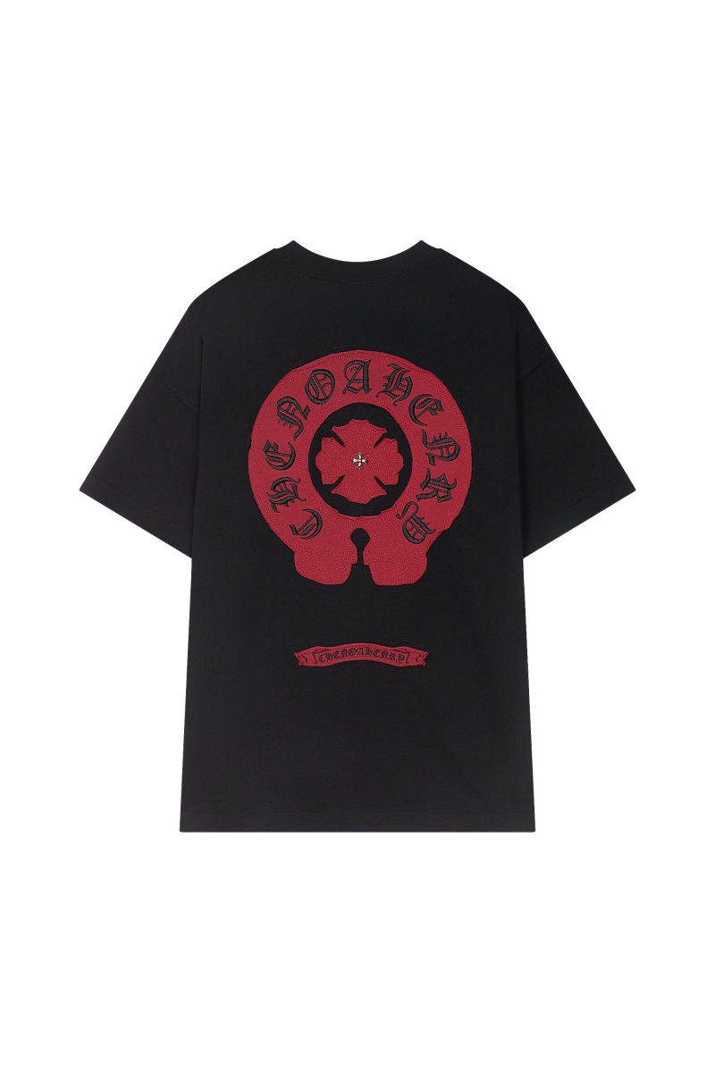 Designer Clothing Чёрная оверсайз футболка Gothic logo 