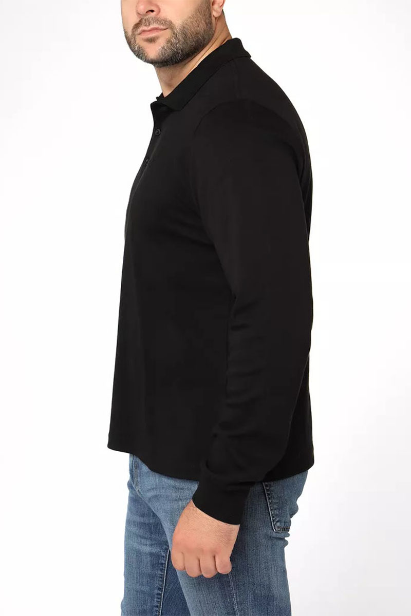 Emporio Armani EA7 Поло с длинным рукавом logo-embroidered