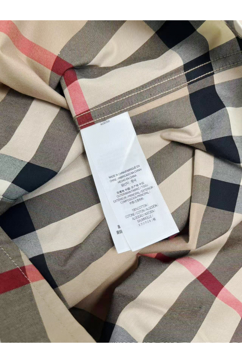 Burberry Мужская рубашка vintage check