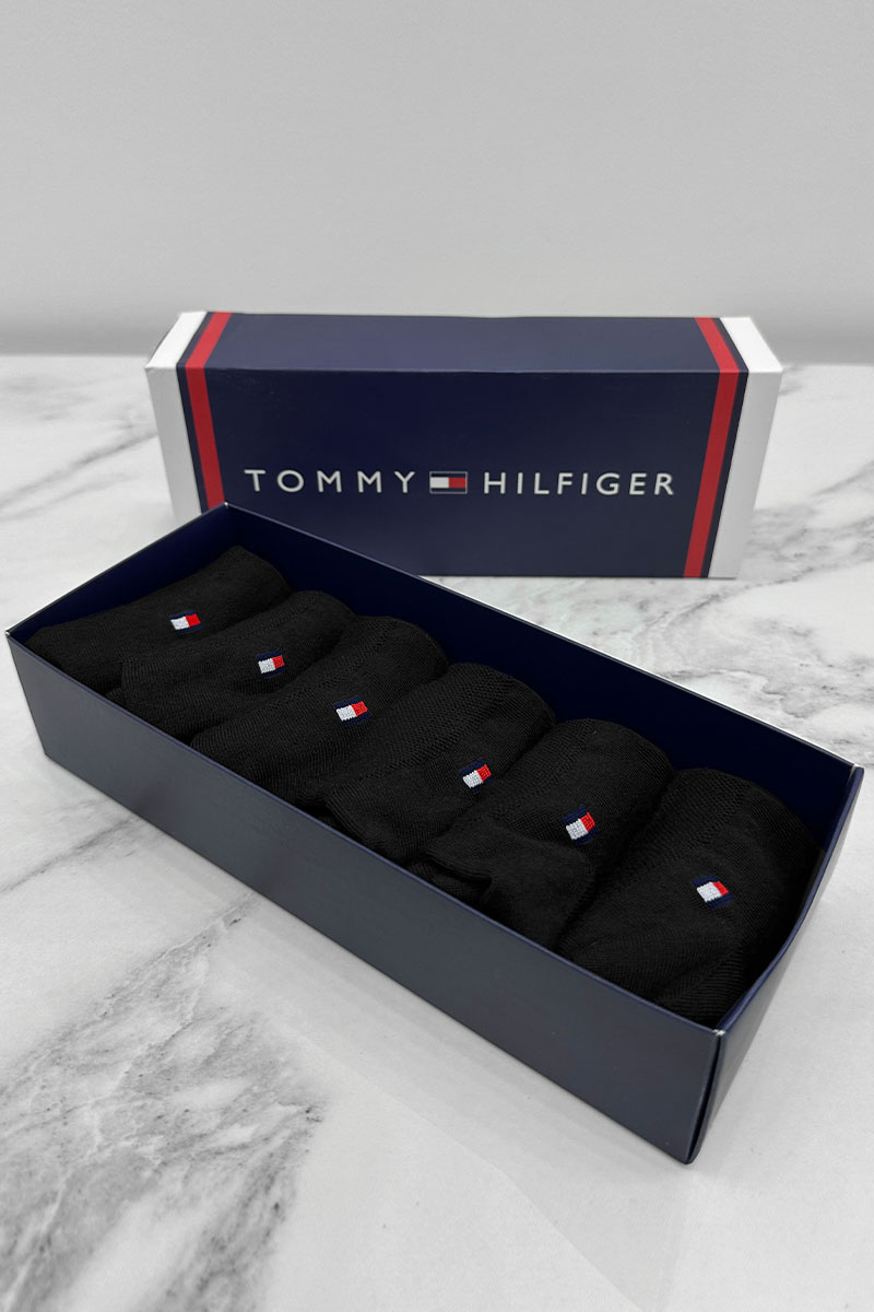 Tommy Hilfiger Комплект чёрных носков 