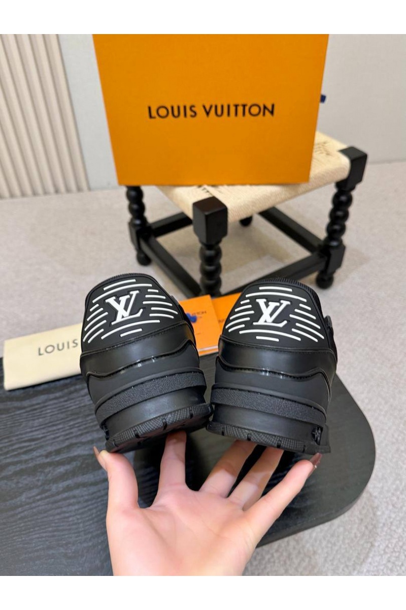 Lоuis Vuittоn Мужские кроссовки Trainer - Black