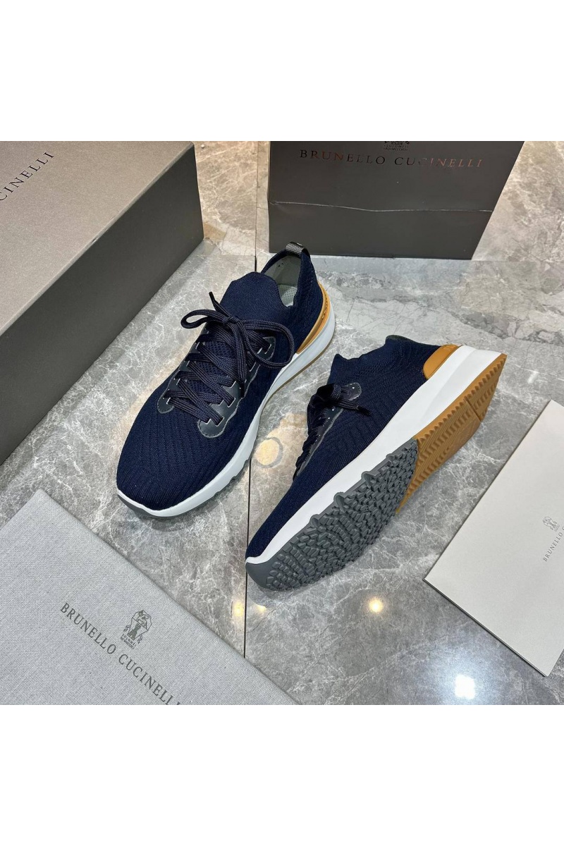Brunеllо Сuсinеlli Мужские кроссовки knitted - Navy