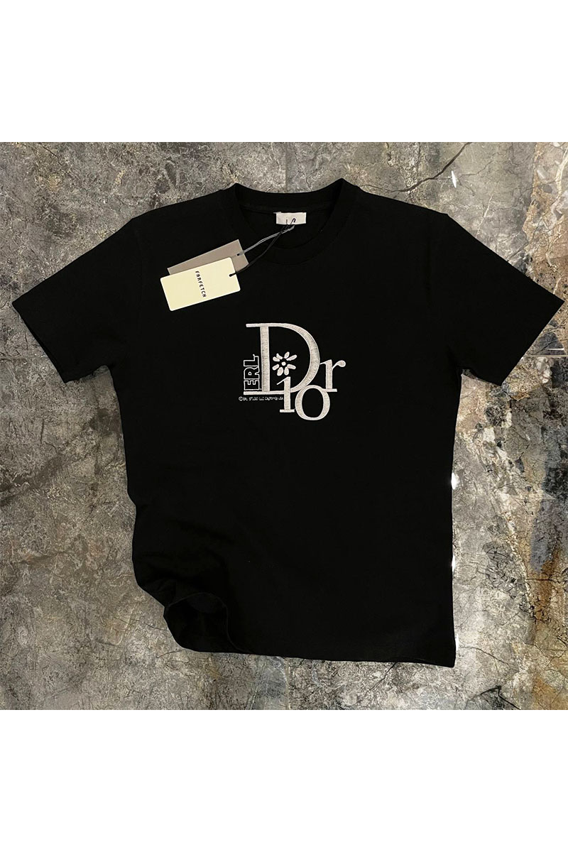 Dior Футболка чёрного цвета by ERL 