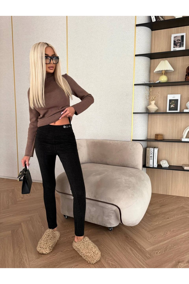 Loro Piana Женские утеплённые леггинсы Premium