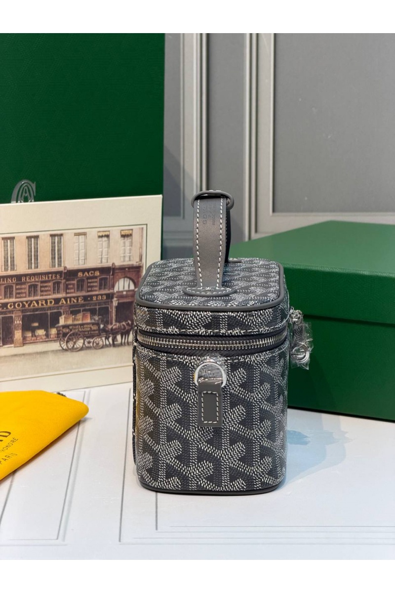 Designer Clothing Кожаная сумка Goyard Muse Mini Vanity ​premium 16,5x10,5x8 см