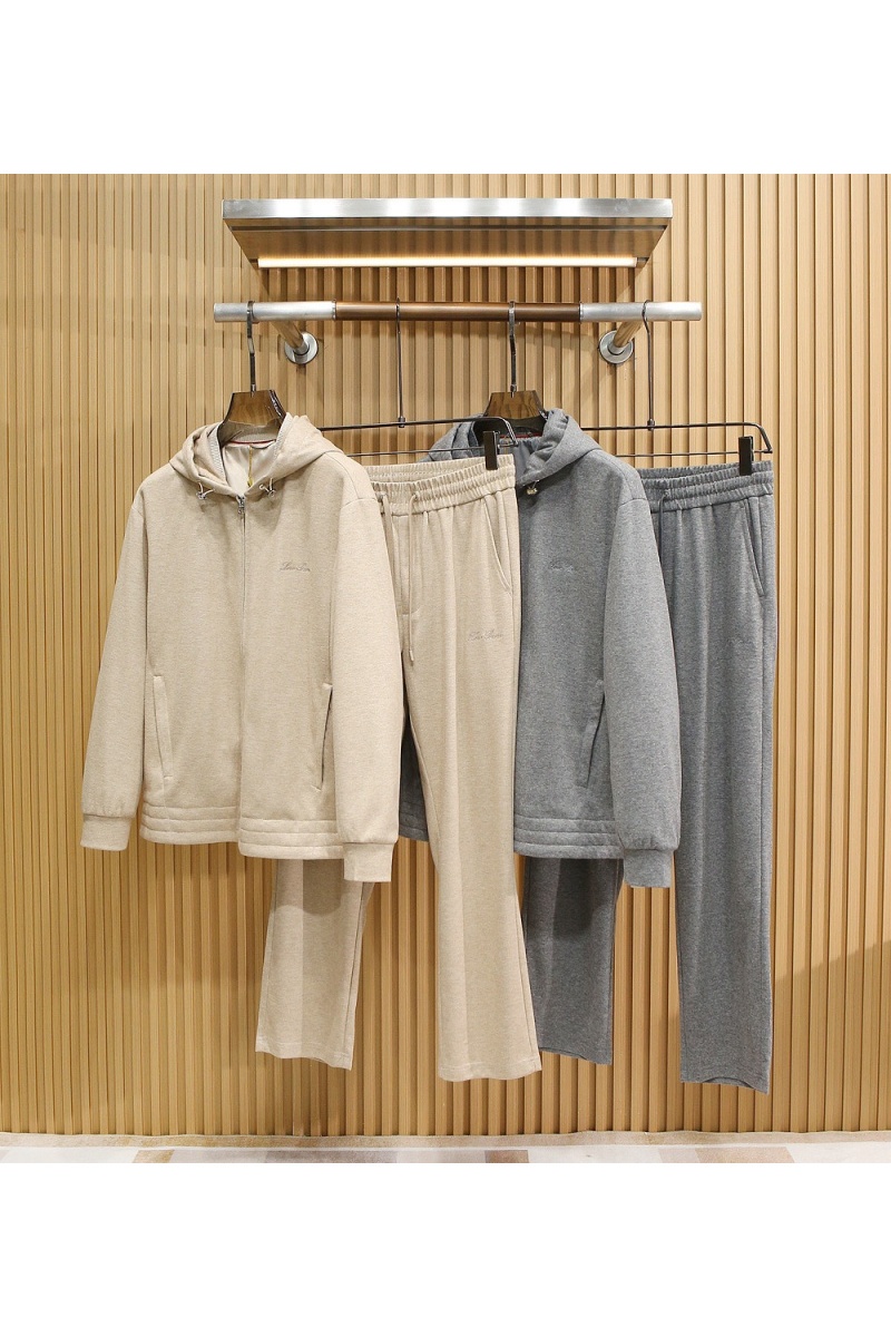 Loro Piana Бежевые штаны premium