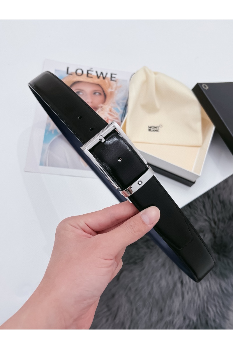 Montblanc Двусторонний кожаный ремень Premium (ширина 3.5 см)