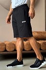 Мужские чёрные шорты MSGM