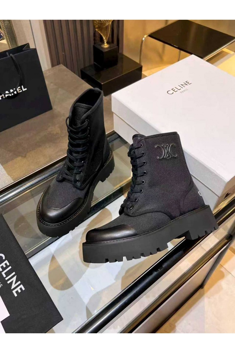 Celine Женские ботинки premium - Black