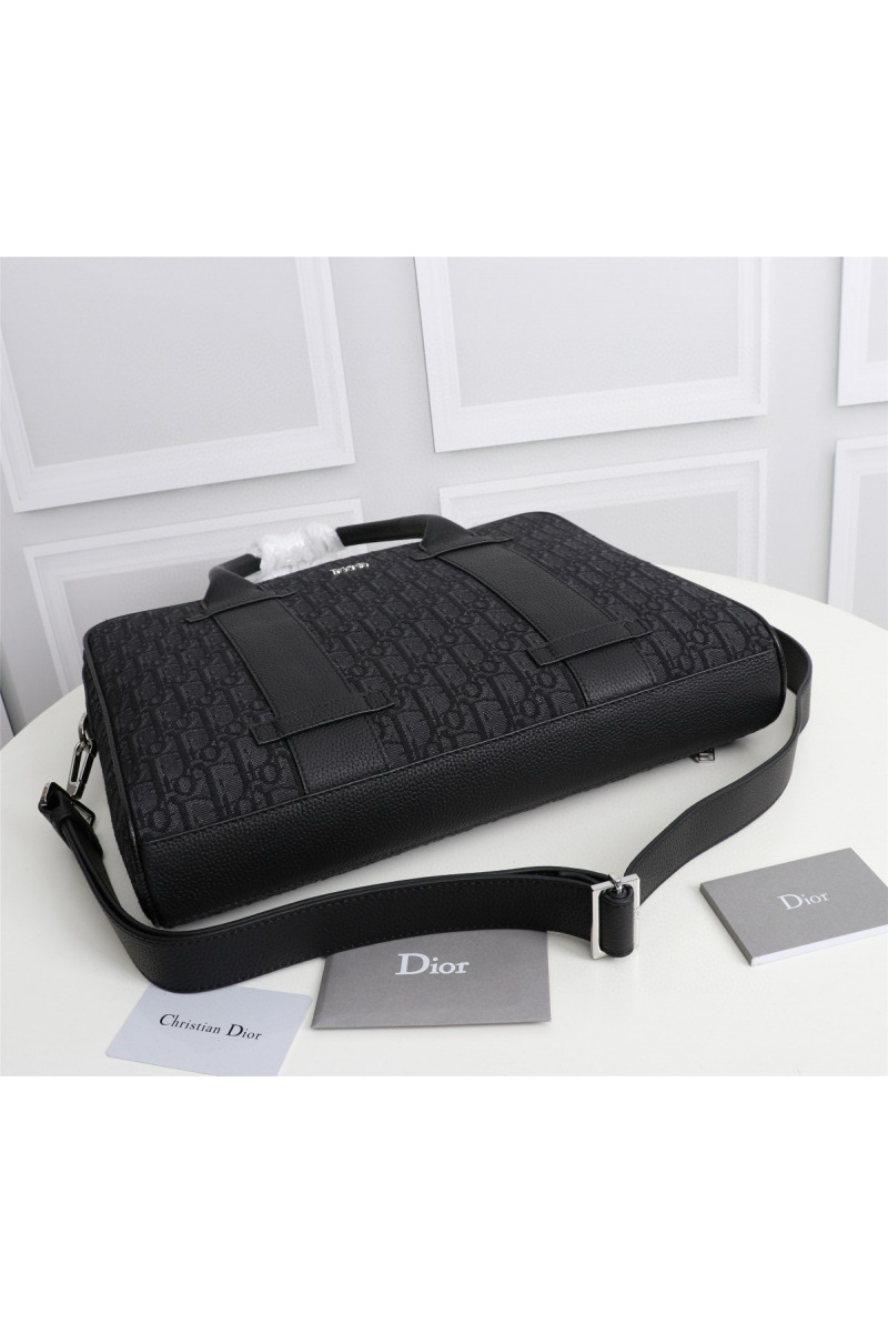Dior Портфель Oblique Premium 38x28x7 см