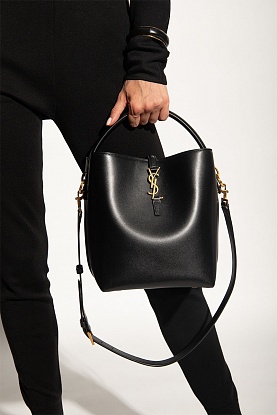 Кожаная сумка Le 37 bucket bag 20x25 см