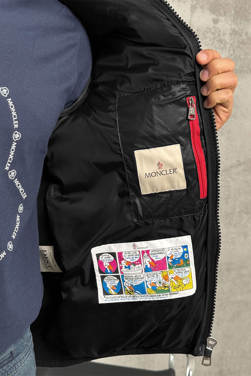 Moncler Куртка с вязаными рукавами 