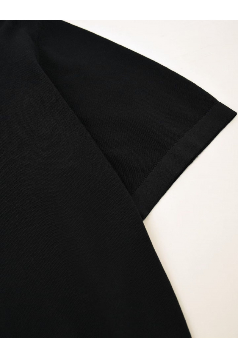 Loro Piana Мужская чёрная футболка premium
