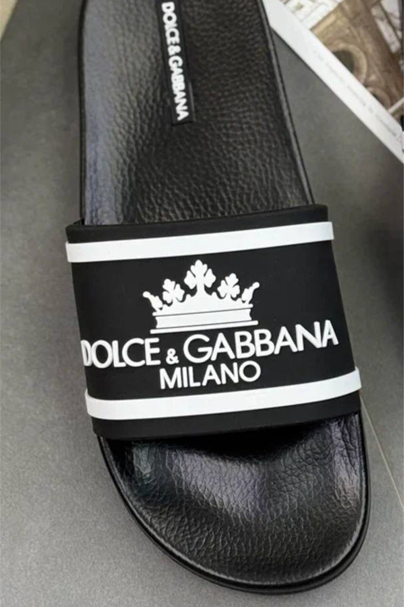 Dоlсе & Gаbbаnа Мужские шлёпанцы crown logo