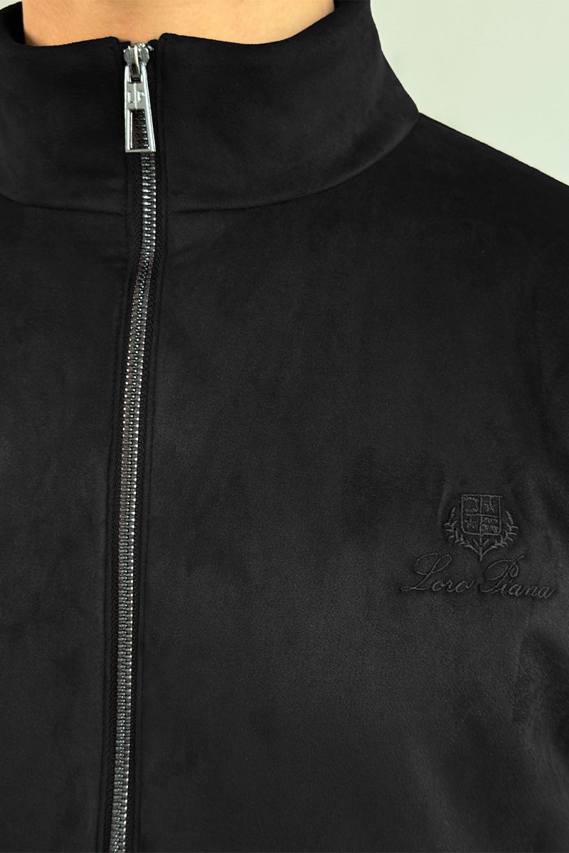 Loro Piana Мужская куртка чёрного цвета