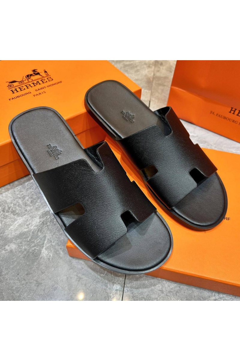 Hermes Мужские шлёпанцы Izmir - Black