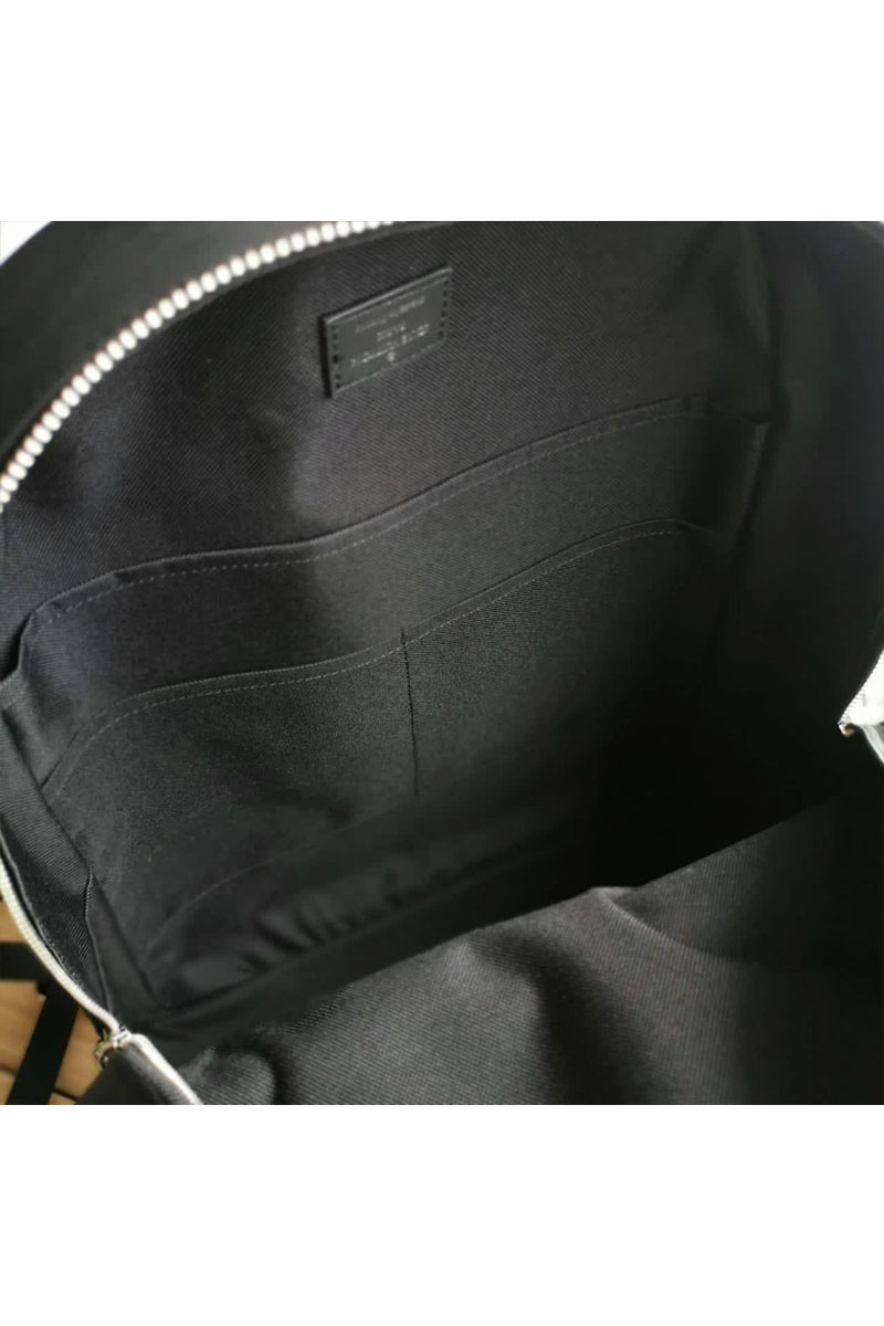 Lоuis Vuittоn Кожаный рюкзак Josh Damier Graphite 40x30 см