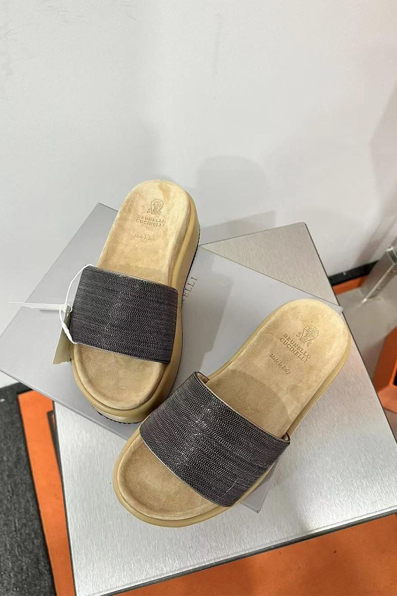 Brunеllо Сuсinеlli Женские шлёпанцы Premium 