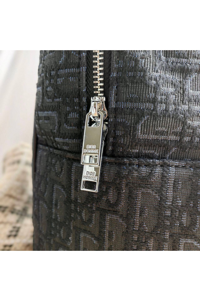 Dior Рюкзак Oblique Jacquard 39x30 см - Black