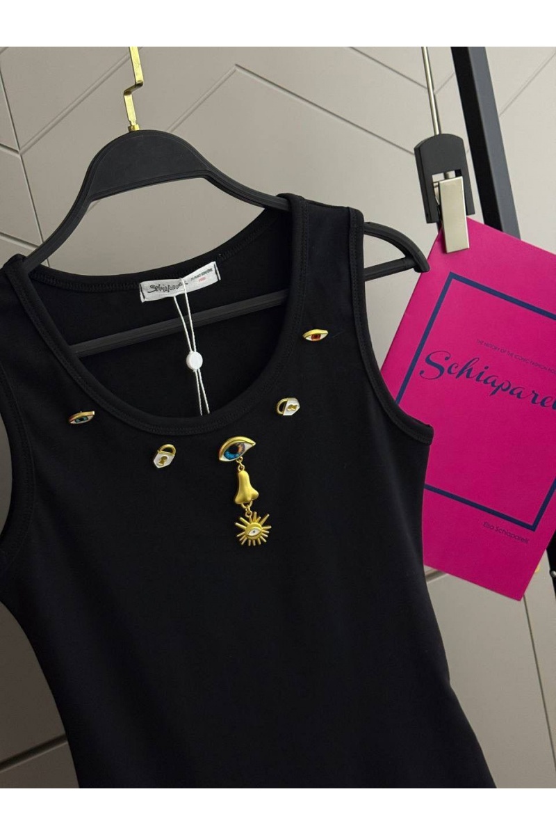 Schiaparelli Женская майка premium - Black