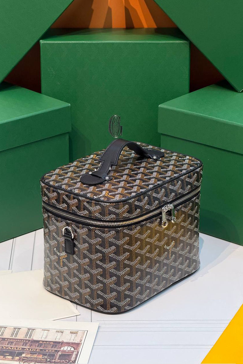 Designer Clothing Кожаная сумка Goyard Muse Vanity Case ​premium 20x16x14 см