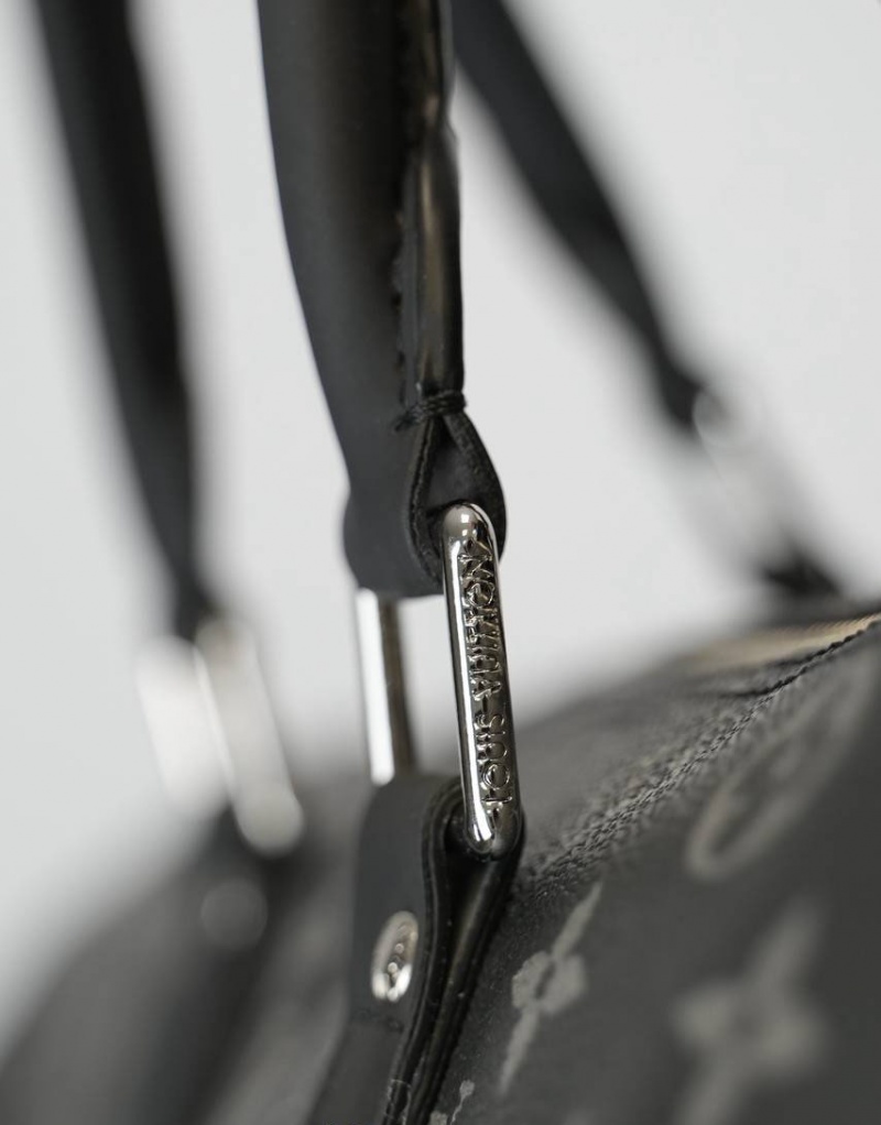 Lоuis Vuittоn Дорожная сумка Keepall Monogram Eclipse 55x30 см