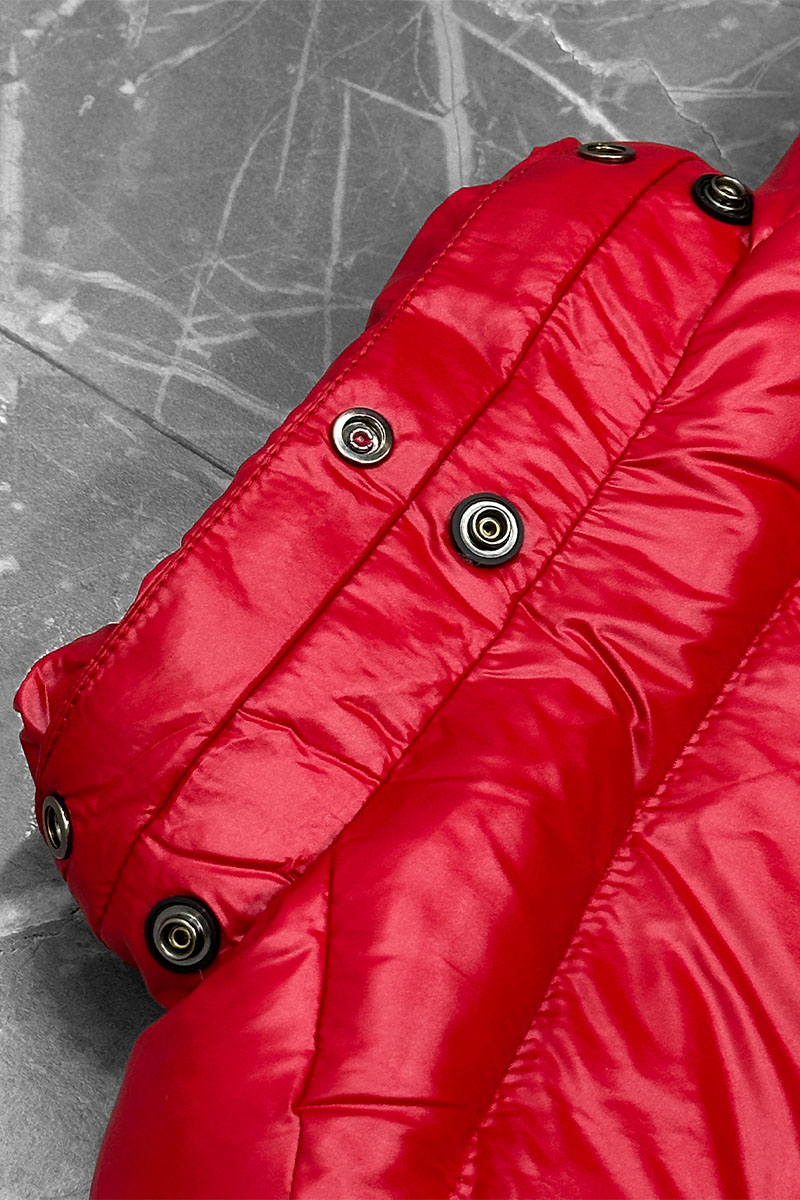 Moncler Мужской жилет logo-patch - Red 