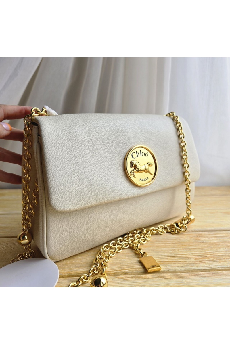 Chloe Кожаная сумка 28x17 см