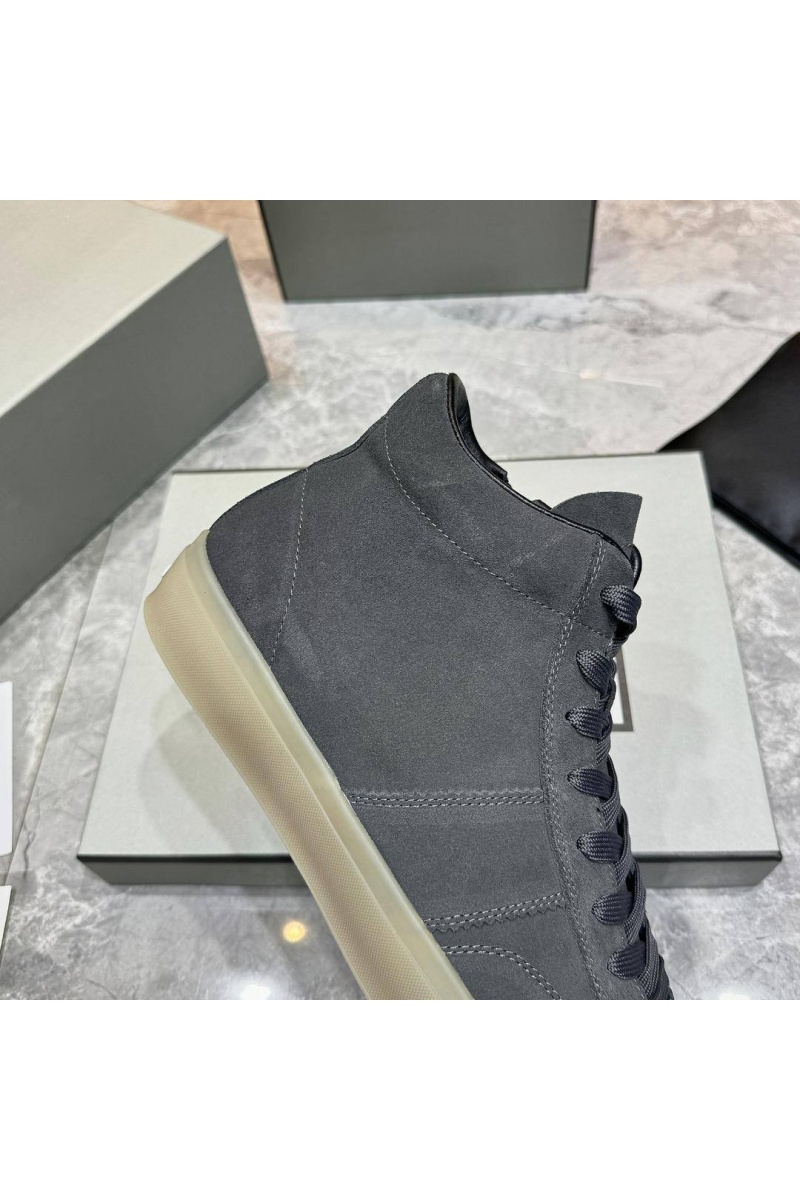 Tom Ford Замшевые кроссовки с мехом Tom Ford high-top - Grey
