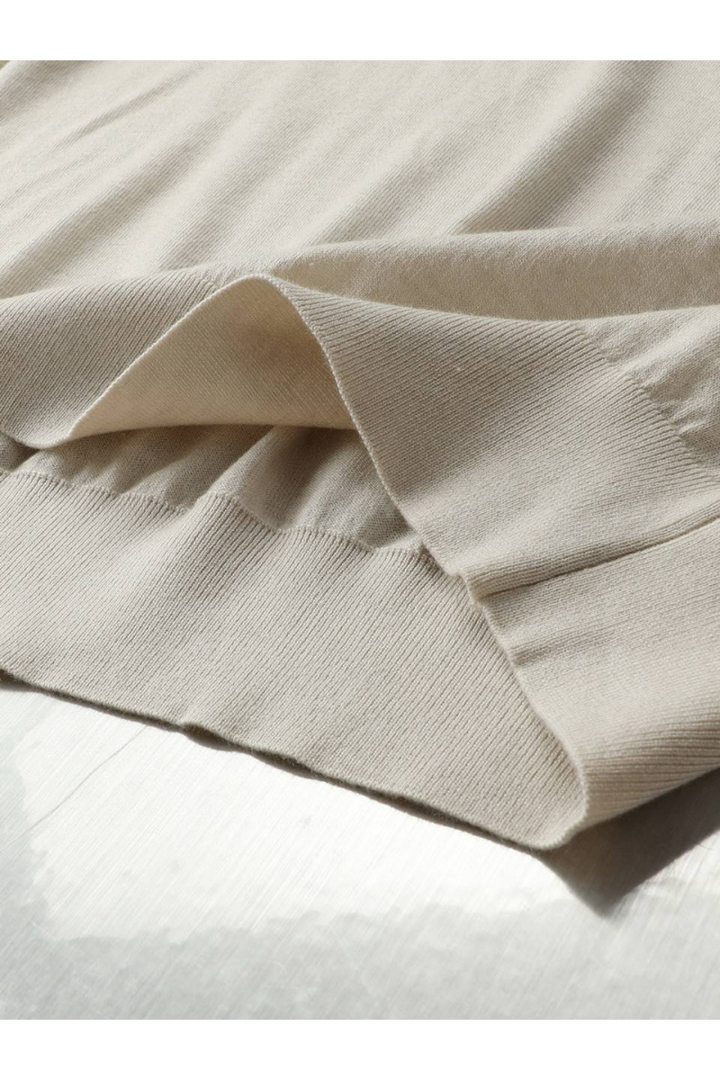 Loro Piana Поло с длинным рукавом premium - Beige