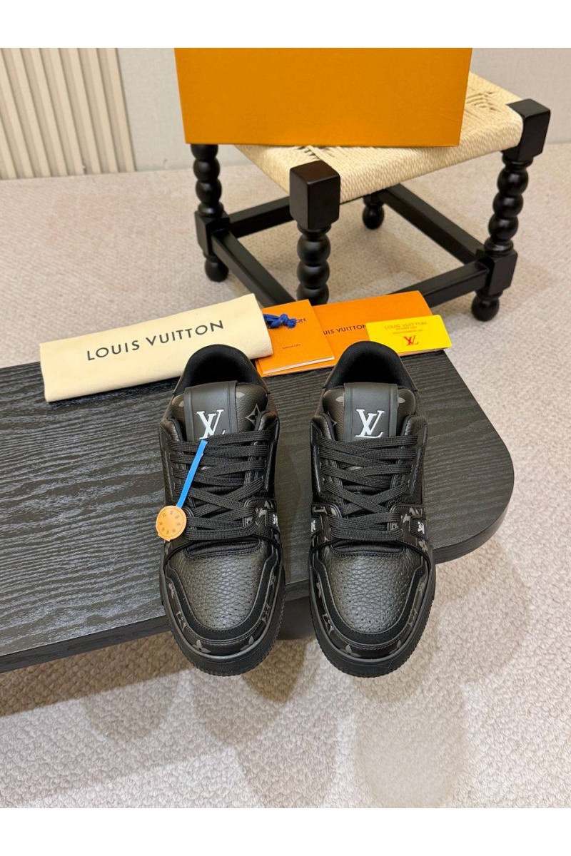 Lоuis Vuittоn Мужские кроссовки Trainer - Black