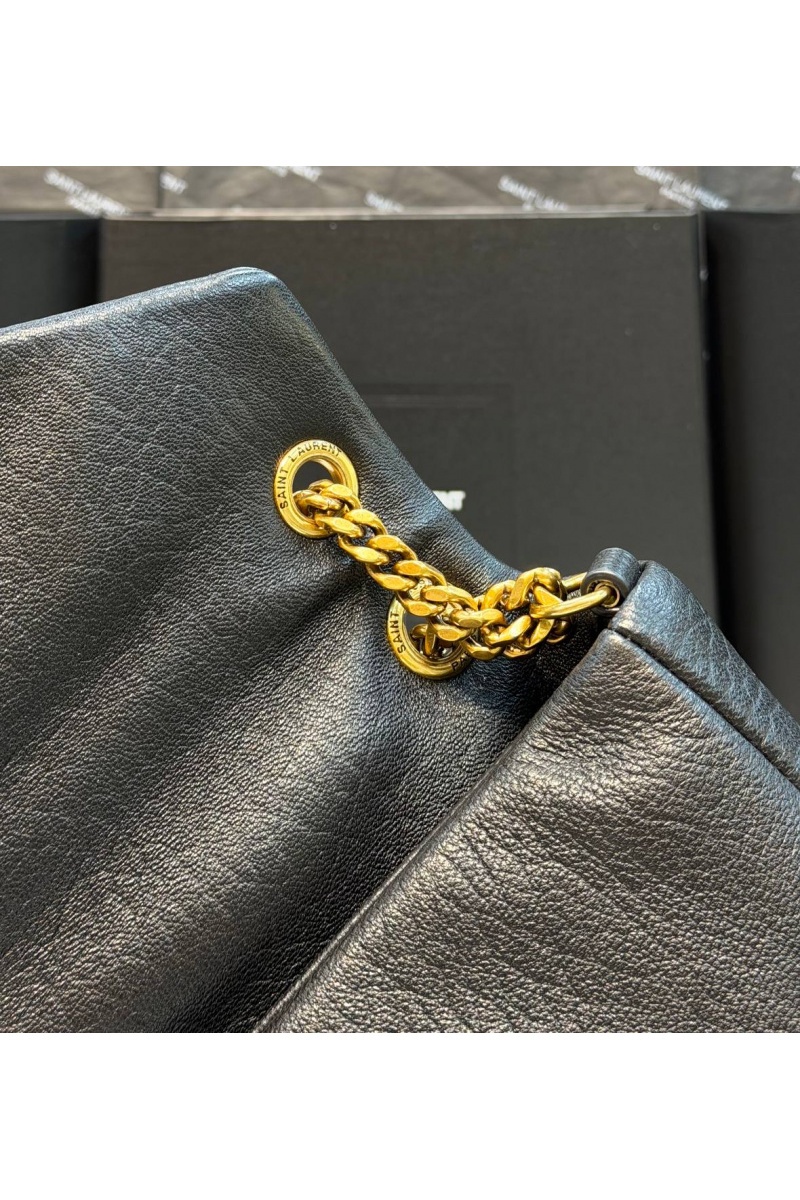 Yves Saint Laurent Кожаная сумка Calypso premium 30x12x5 см