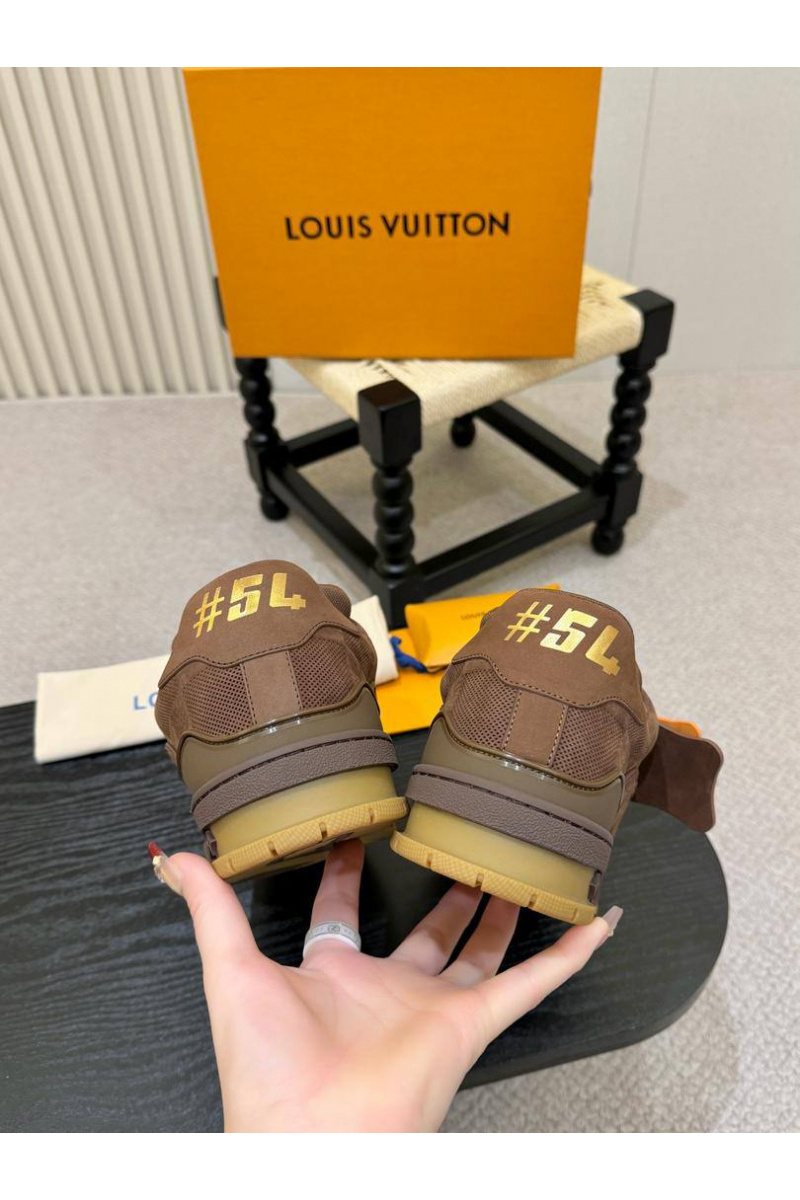 Lоuis Vuittоn Мужские кроссовки Trainer - Brown