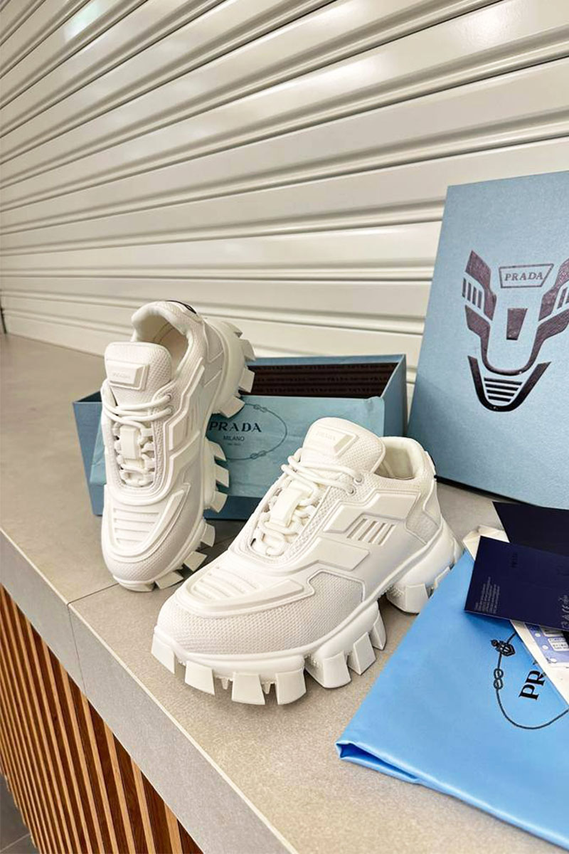Prada Женские кроссовки Cloudbust Thunder - White