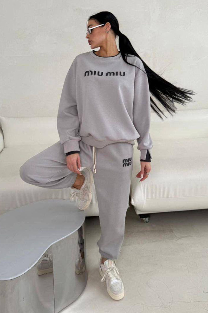 MIU MIU Женский оверсайз костюм premium