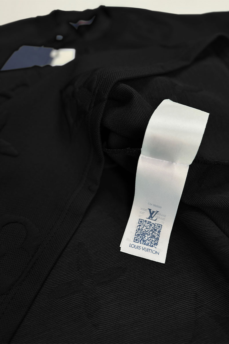 Lоuis Vuittоn Оверсайз футболка Embossed Monogram - Black